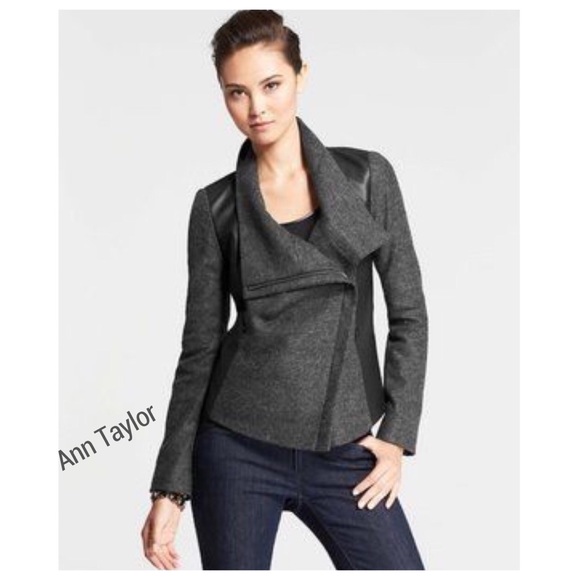 Ann Taylor Jackets & Blazers - 🌸❤️Ann Taylor drapey motorcycle jacket ❤️